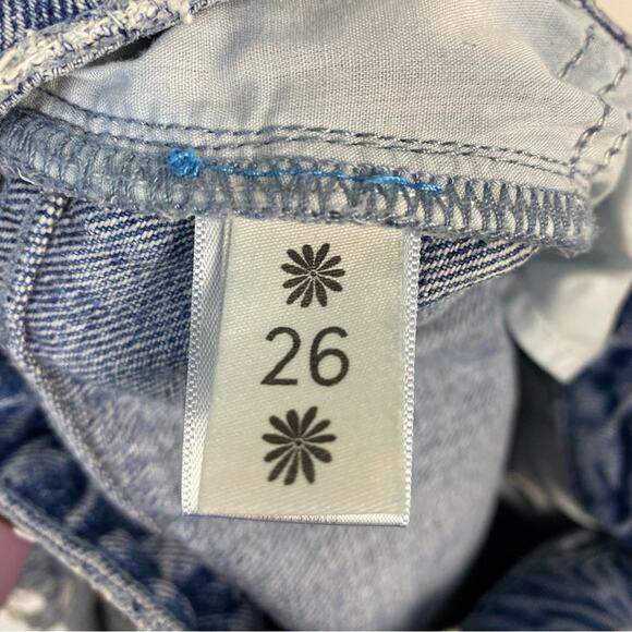 Show Me Your Mumu Athens High Waisted Womens Denim Shorts Size 26 - Picture 6 of 11